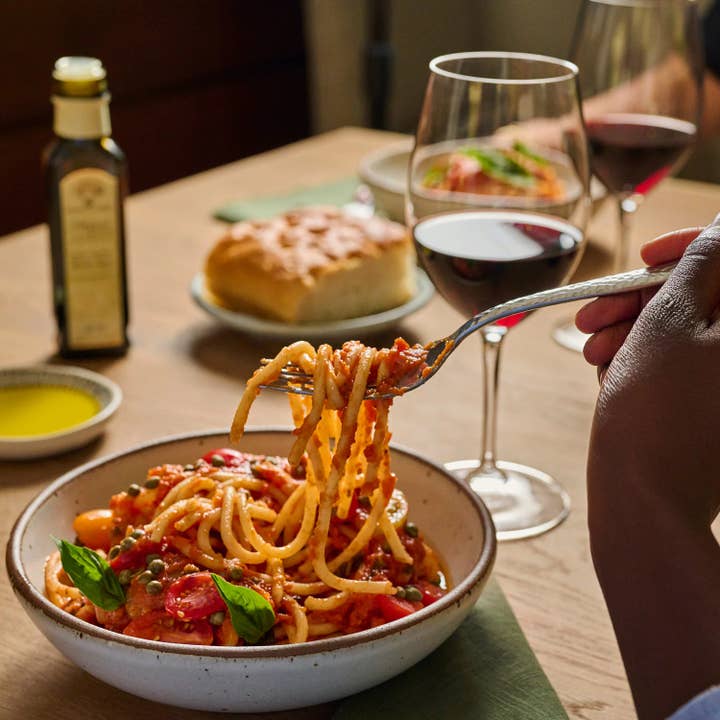 Morelli Pasta - Wholesale Food Gift Basket - La Cucina Italiana - Italian Pasta Gift Basket - Vegan1