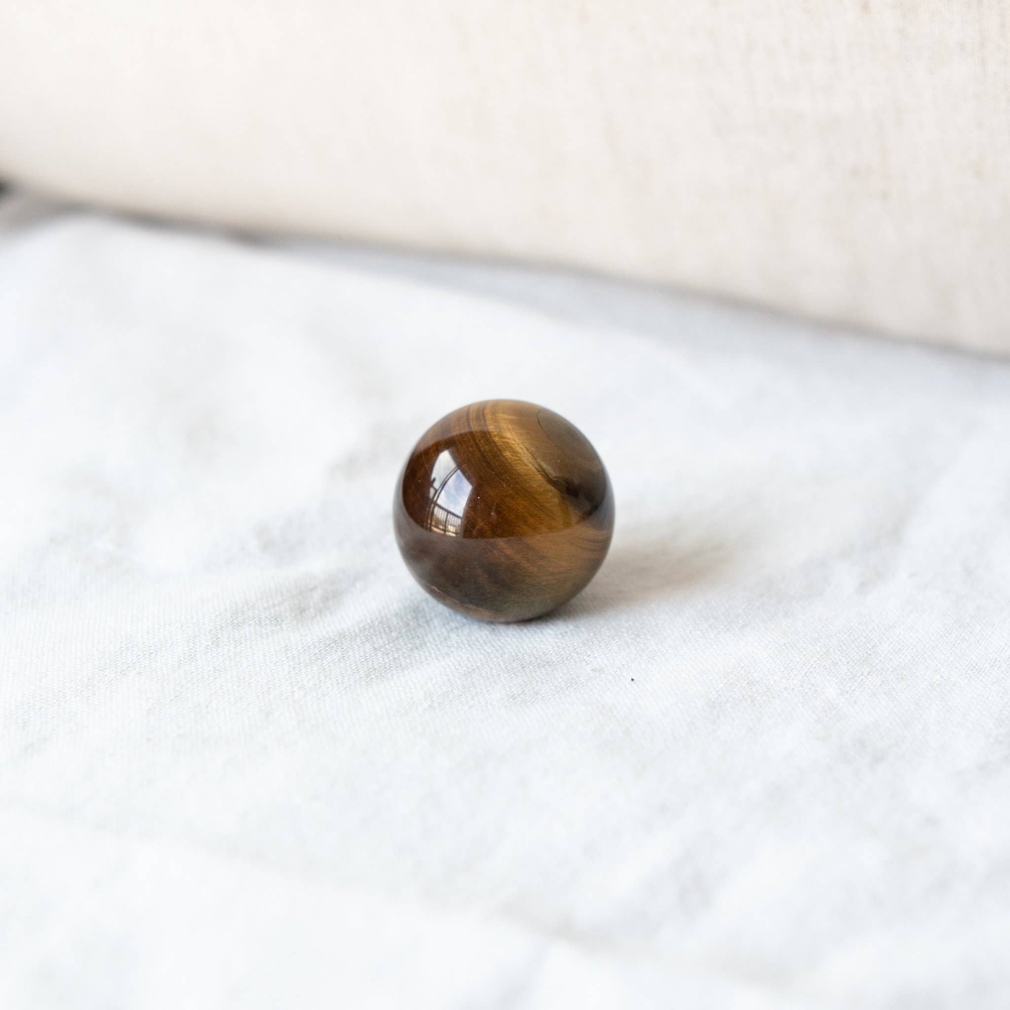 Tiny Rituals - Wholesale Spiritual Stone/Crystal - Tiger Eye Sphere2