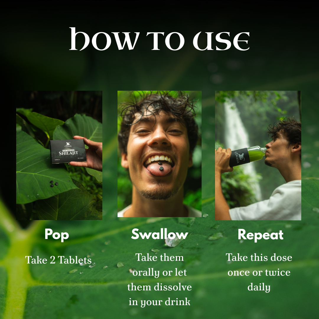 Chuga Shilajit – wholesale Oralt tillskott/Vitamin – Shilajit-tabletter4