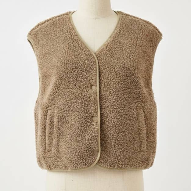 Orice - Wholesale Outerwear Vest - Women's - Fleece sleeveless vest fall - Orice2