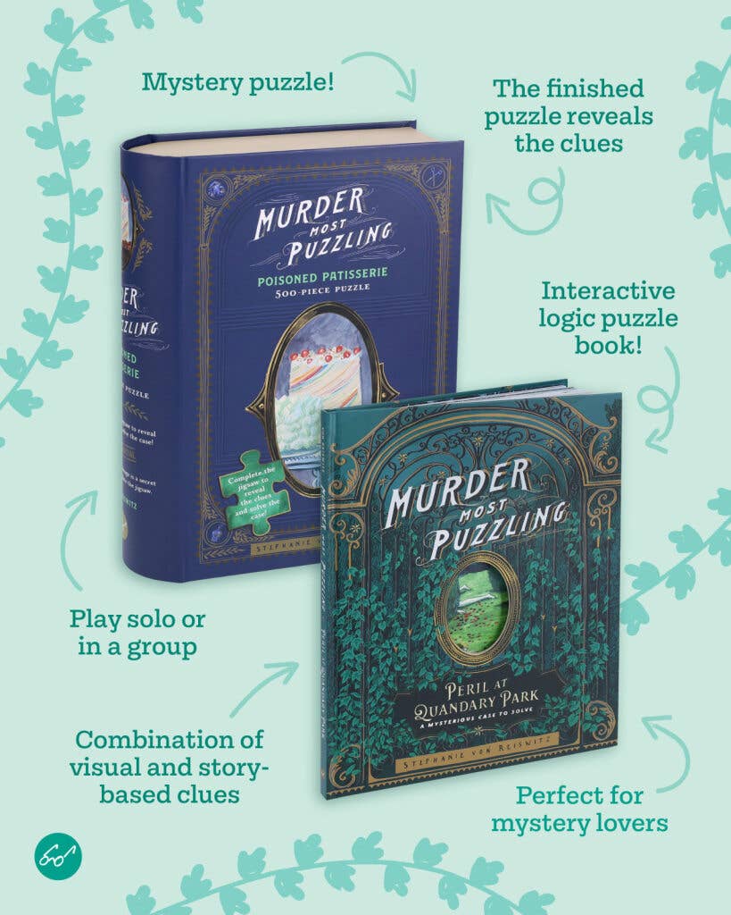 Chronicle Books - Wholesale Puzzle - Adult - Murder Most Puzzling: Poisoned Patisserie 500-Piece Puzzle8