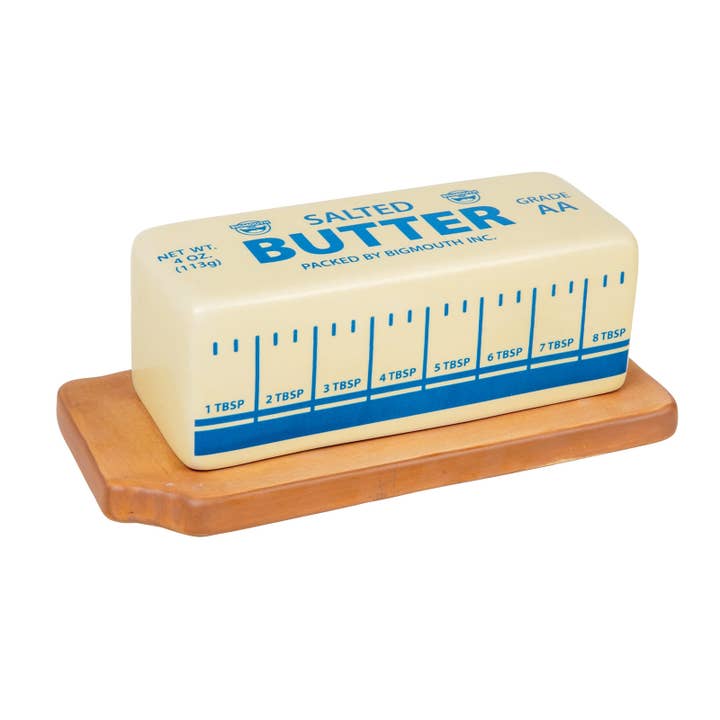 The Churned-Up Butter Dish for wholesale by BigMouth Inc