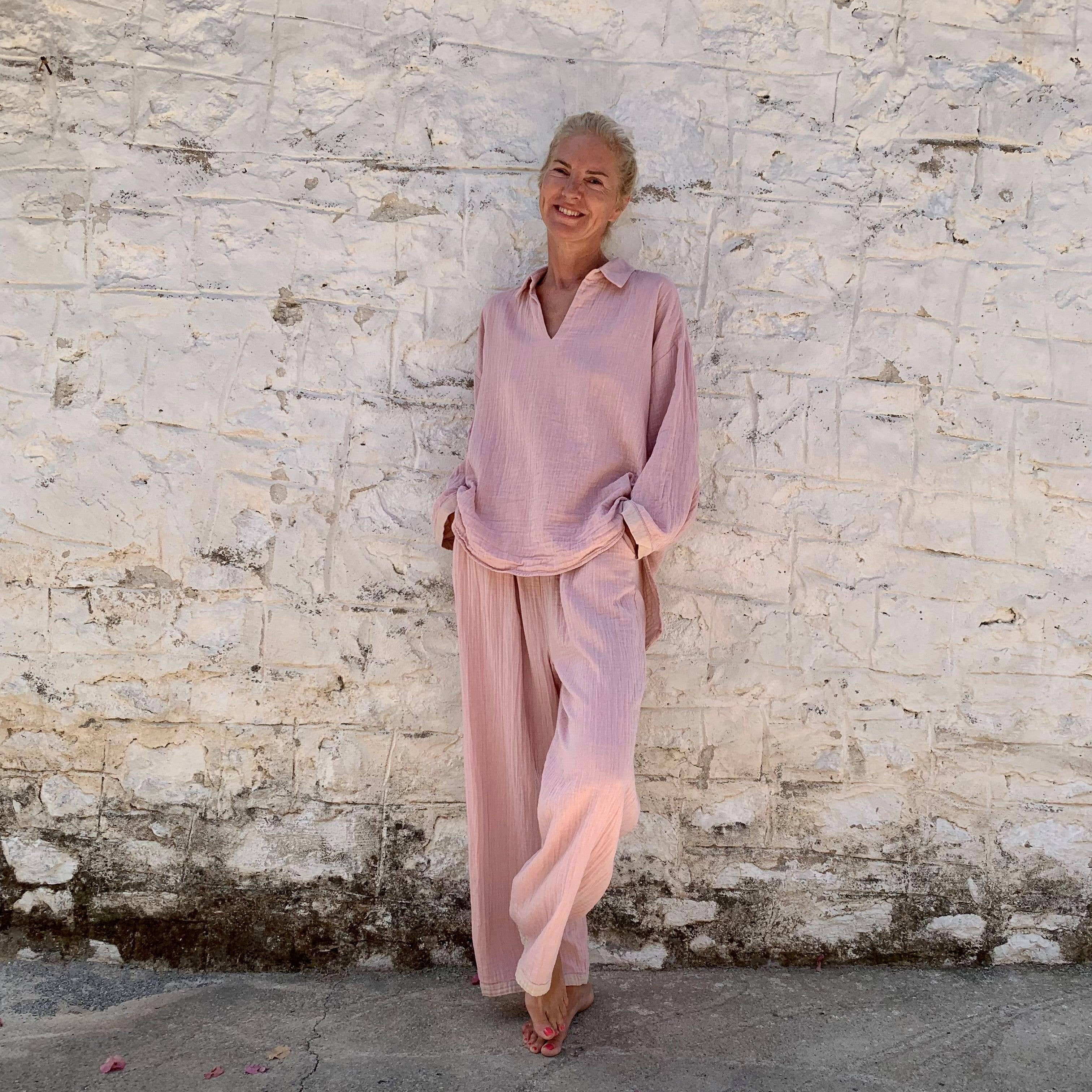 loom.ist – Großhandel Hose – Damen – Muslin-Hose zum Entspannen0