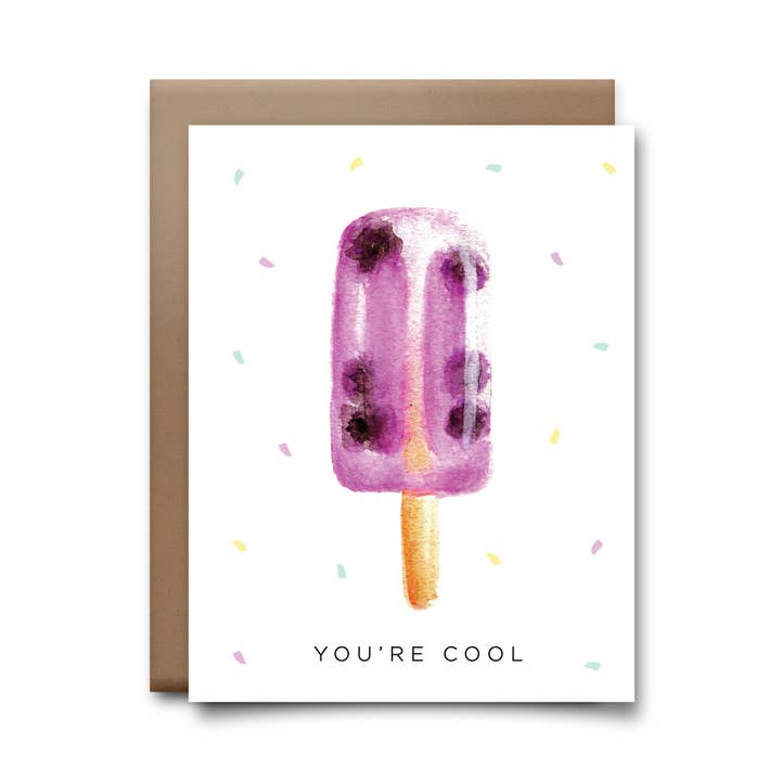 you're cool | greeting card for wholesale by Choke Shirt Company / Towne 9