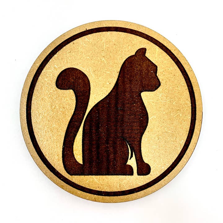 Dessous de verre - Chat pour la vente par Insert Brand Here Shop