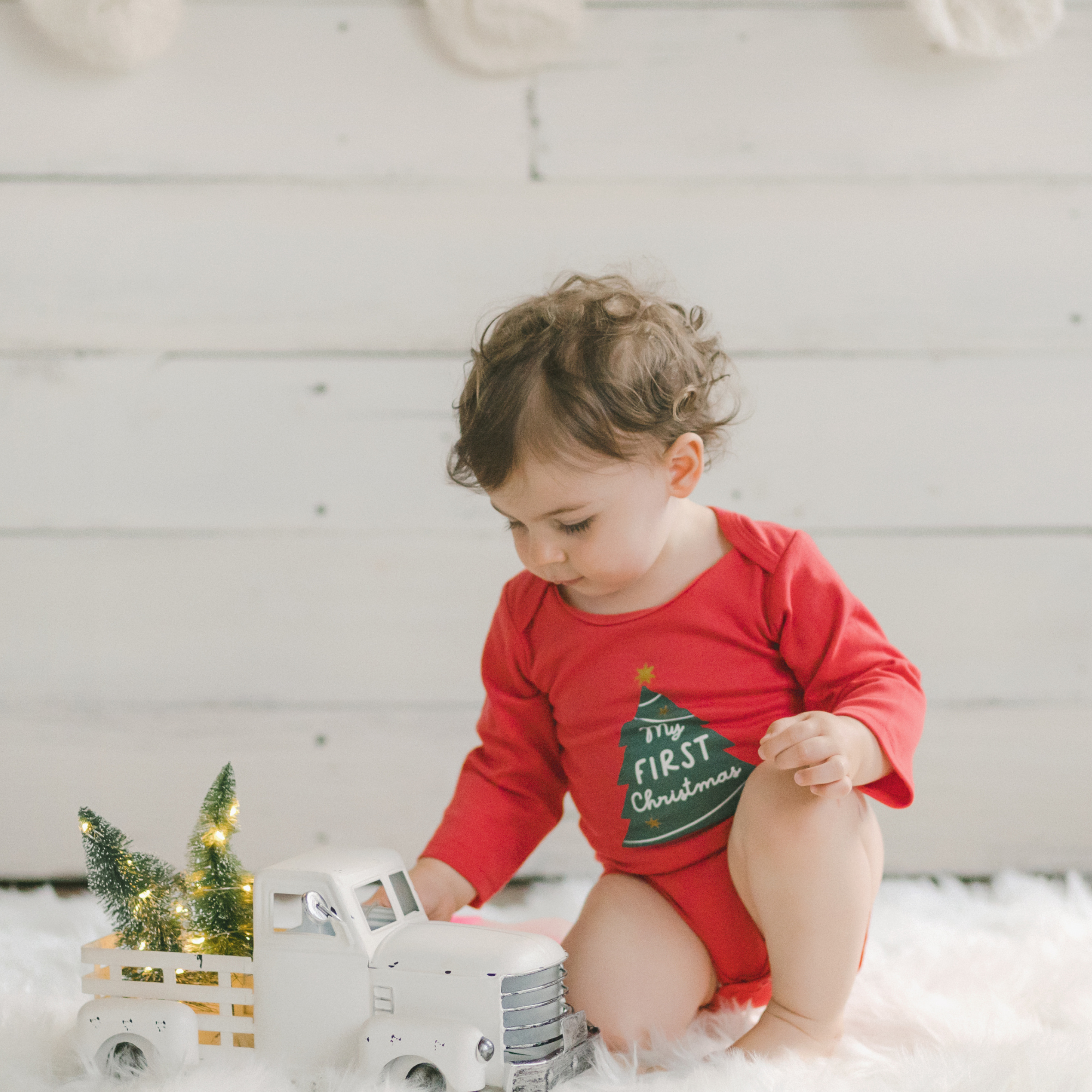 Sweetpea and Co. - Wholesale Bodysuit (Non-Footed) - Baby - My First Christmas Baby Onesie, Baby Bodysuit, Baby Clothing2