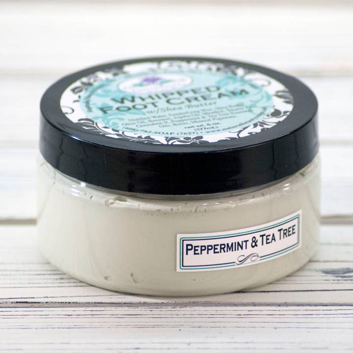 Natural Foot Care | Whipped Foot Cream with Shea Butter for wholesale by Handmade Natural Beauty