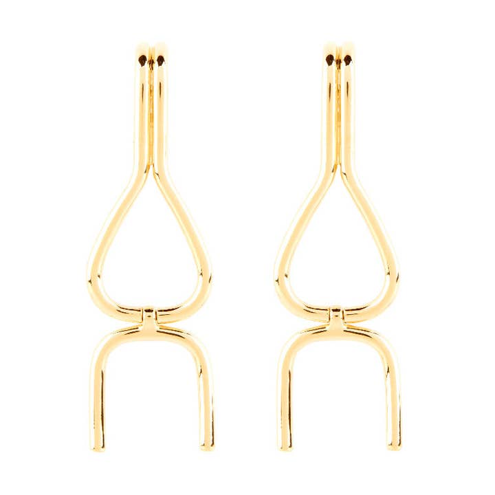 Brincos Wishbone Dangle por atacado de Shop Lausanne