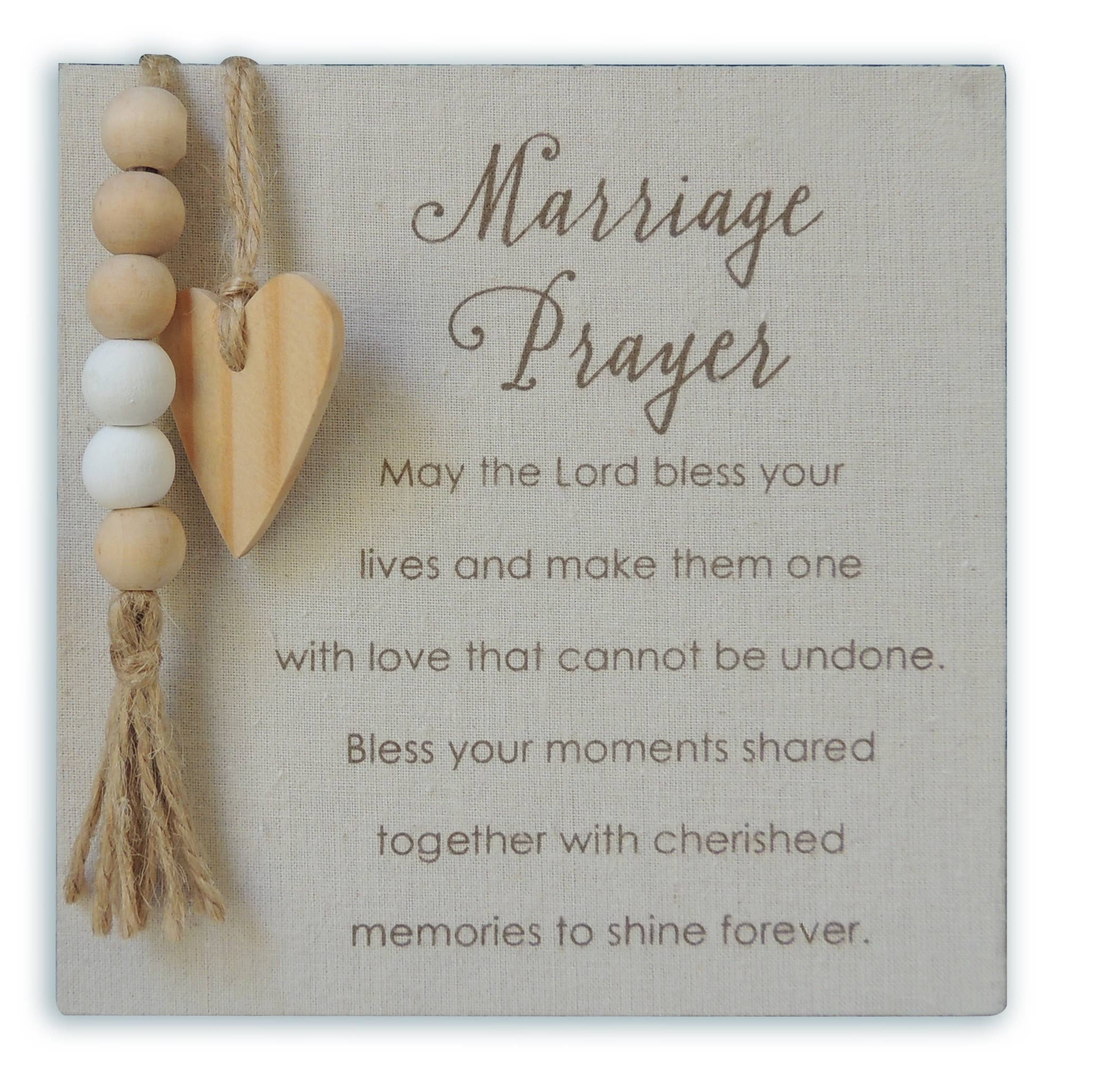 Abbey + CA Gift - Wholesale Plaque - Marriage Prayer Plaque4