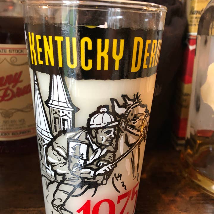 Barrel Down South - Wholesale Jar/Filled Candle - Kentucky Derby Glass Candle