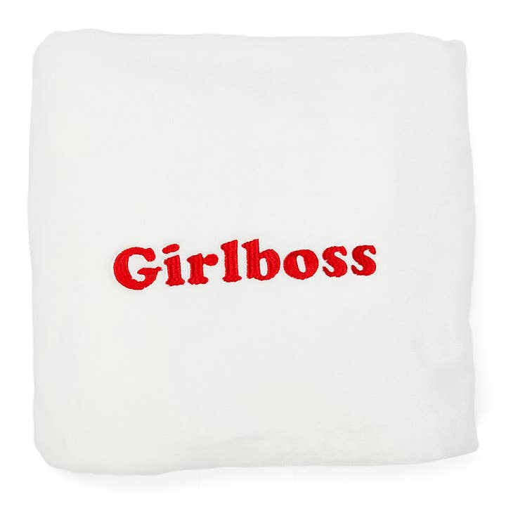 Girlboss Fleece deken voor wholesale door COCUS POCUS