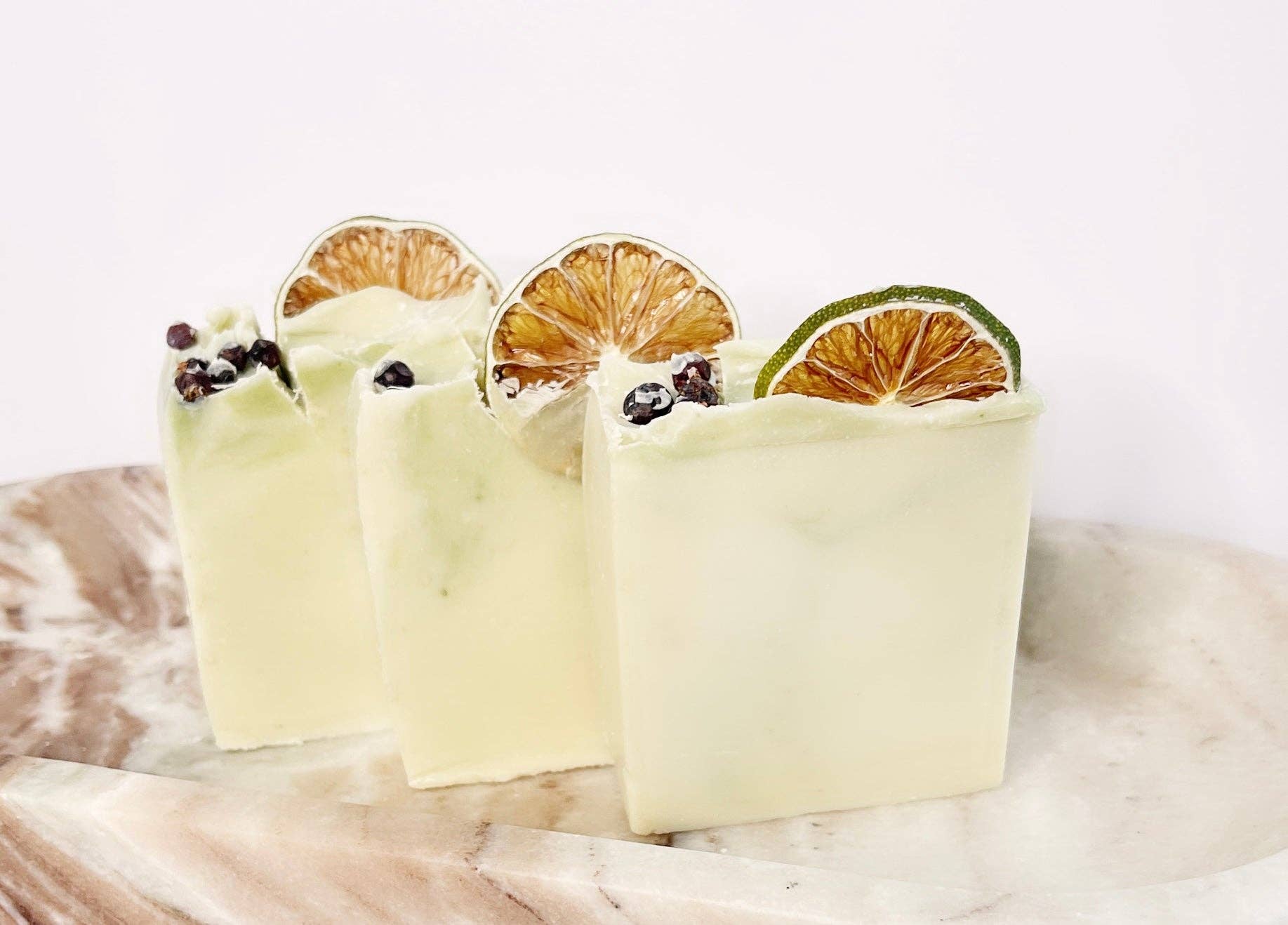 Petals and Patch - Wholesale Bar Soap - Artisan Natural Handmade Soap:  GIN & TONIC Luxury Soap0