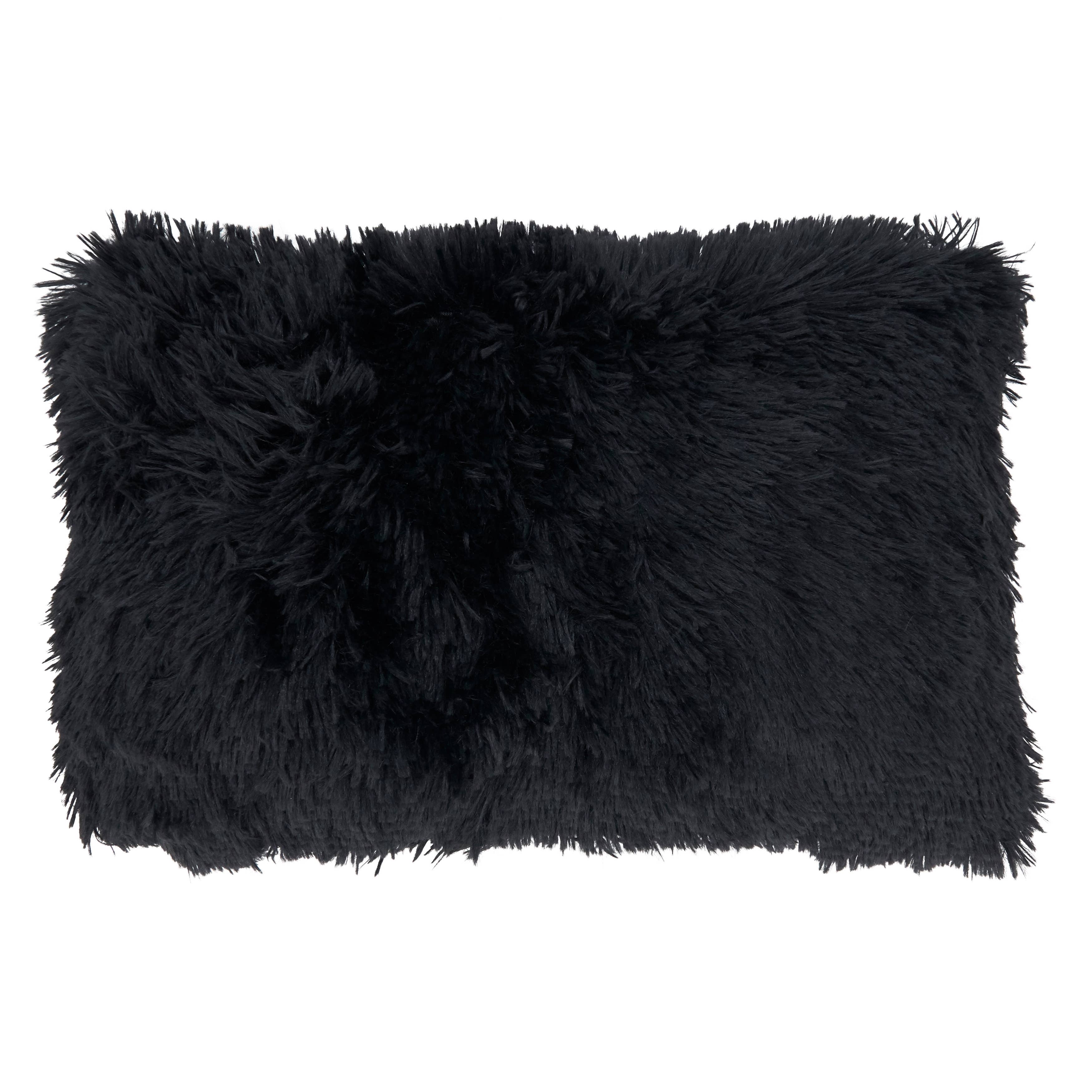Saro Lifestyle - Wholesale Throw/Decorative Pillow - Throw Pillow With Faux Fur Design0