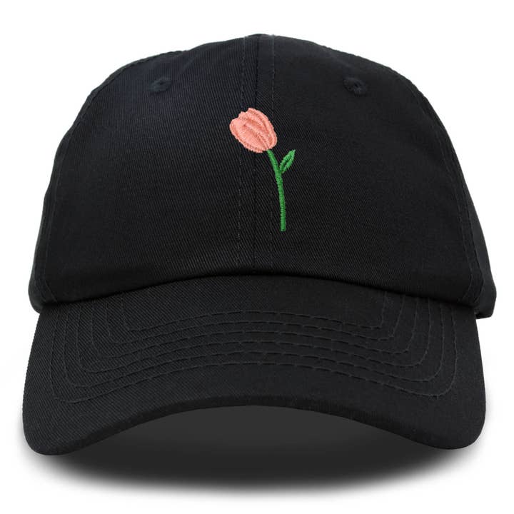 DALIX Tulip Hat Womens Floral Collection Baseball Cap for wholesale by Dalix