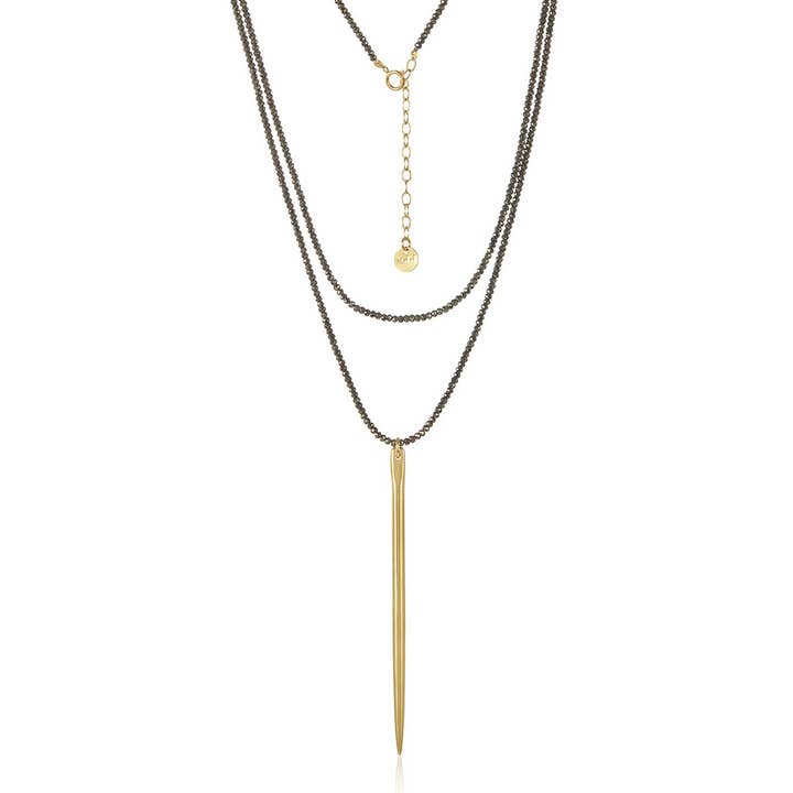 Gem Spike ketting voor wholesale door Mabel Chong