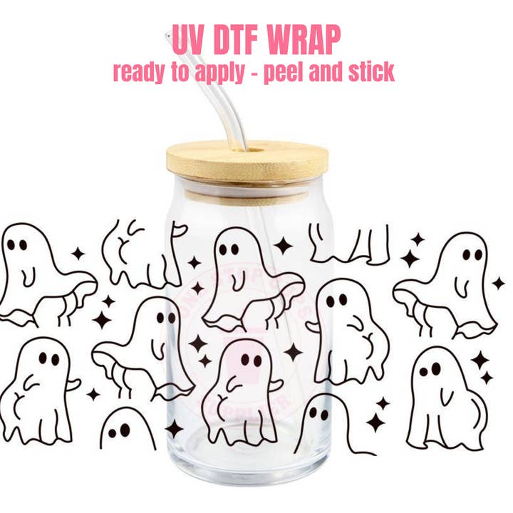 Envoltório de Copo UV DTF F #159 por atacado de One Stop Cups