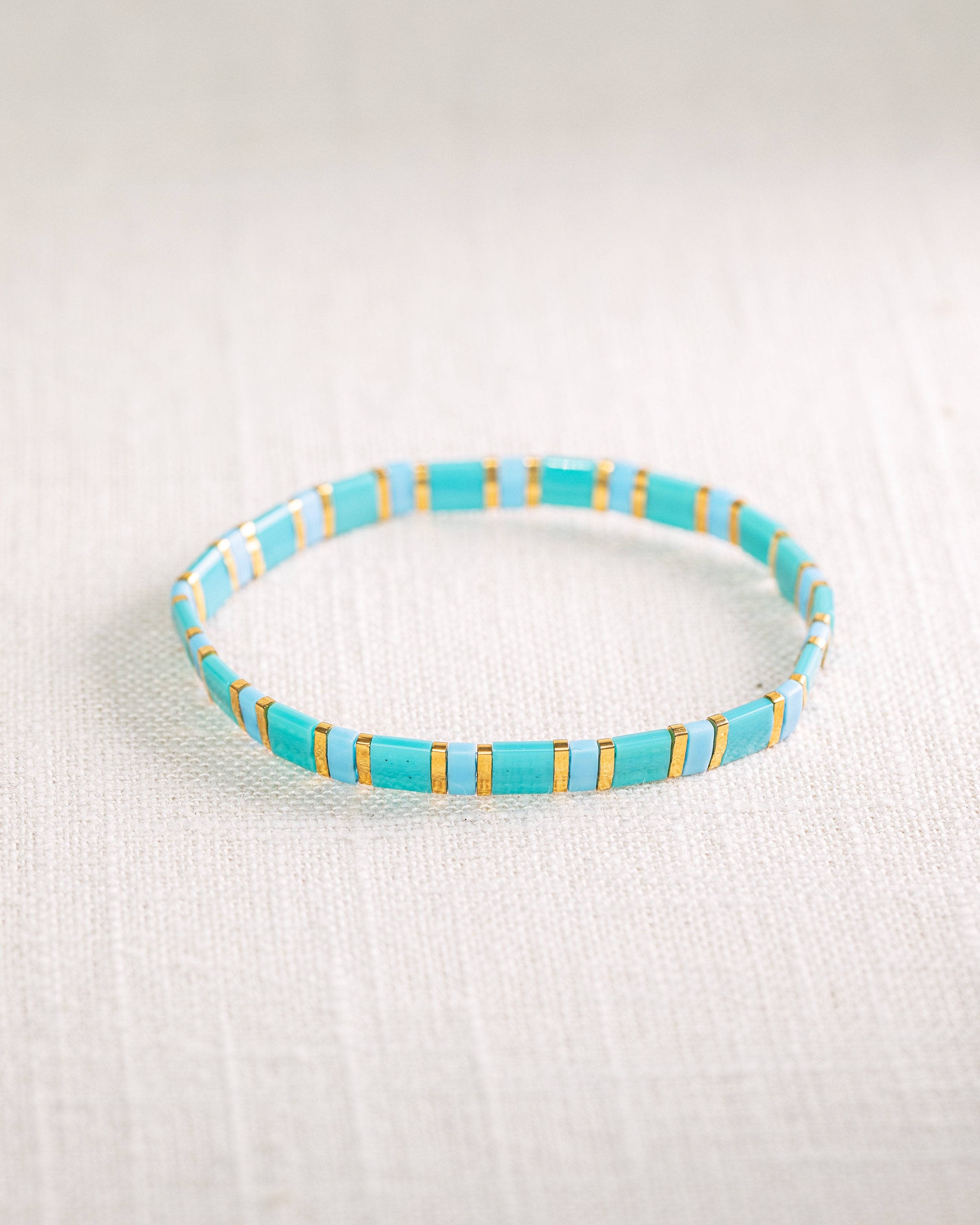 Coast and Cove - Wholesale Beaded Bracelet - Exuma Tila Bracelet