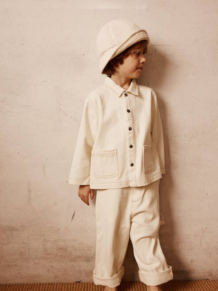 Chaqueta Uma Worker | Blanco roto para venta al por mayor de Alfred