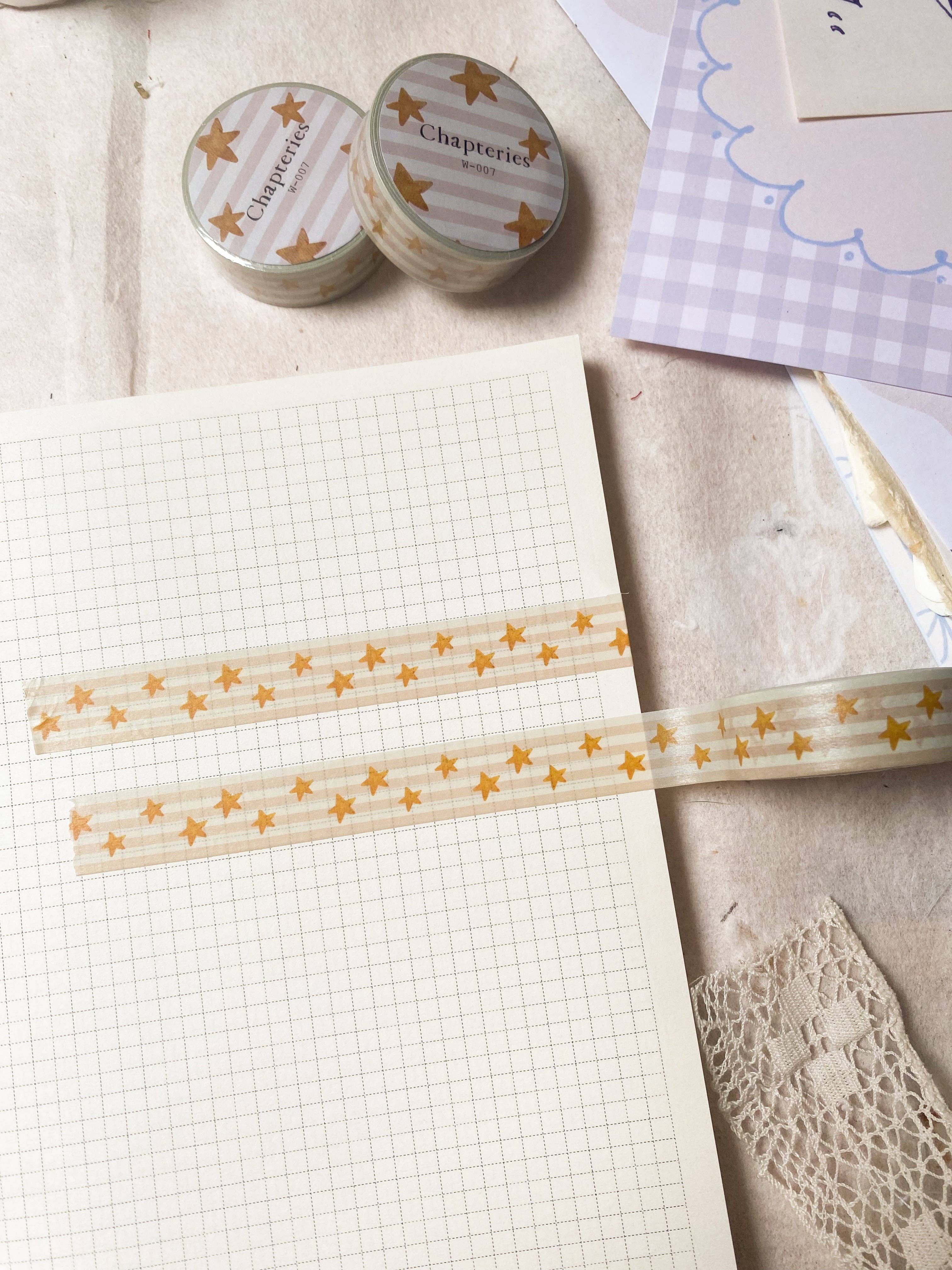 Chapteries - Wholesale Washi Tape - Washi tape - Star2