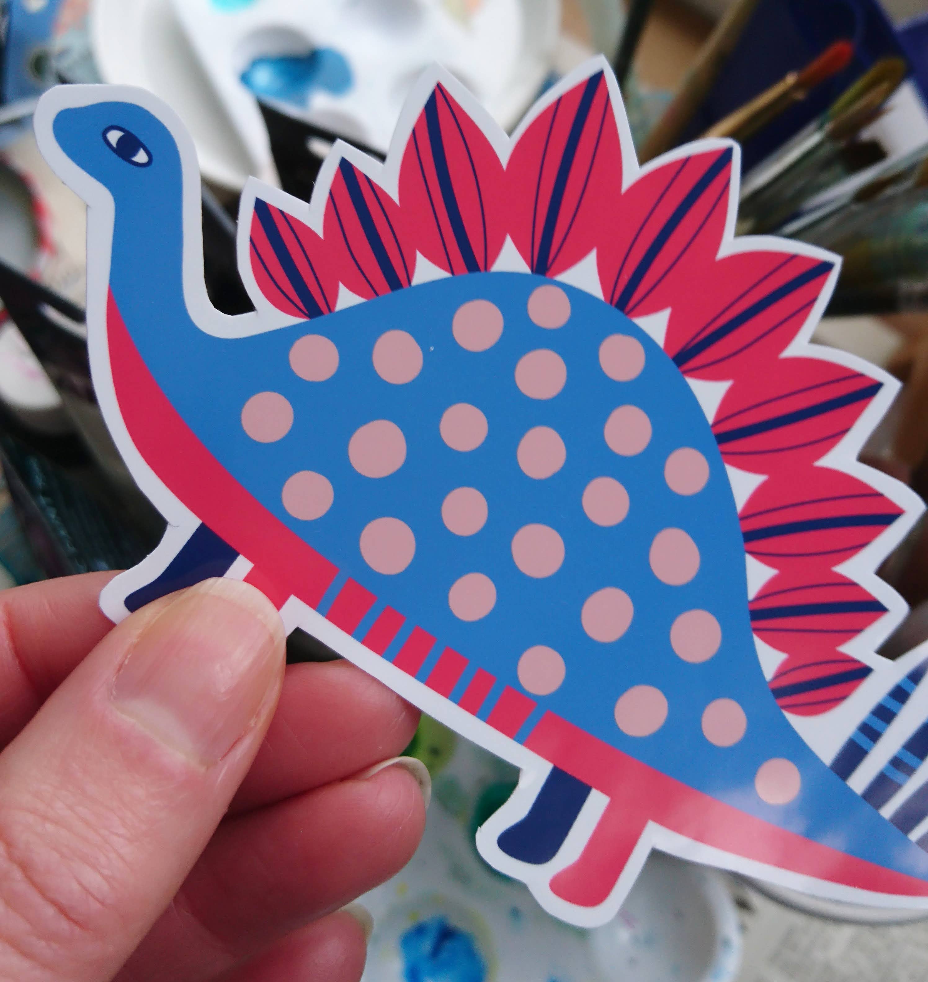 Michele Payne - Wholesale Sticker - Kids & Baby - Dino Guys Stickers : Pack of Four5