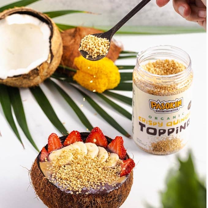 PASOKIN - Wholesale Puffed Snack - Organic Crispy Quinoa Puffs1