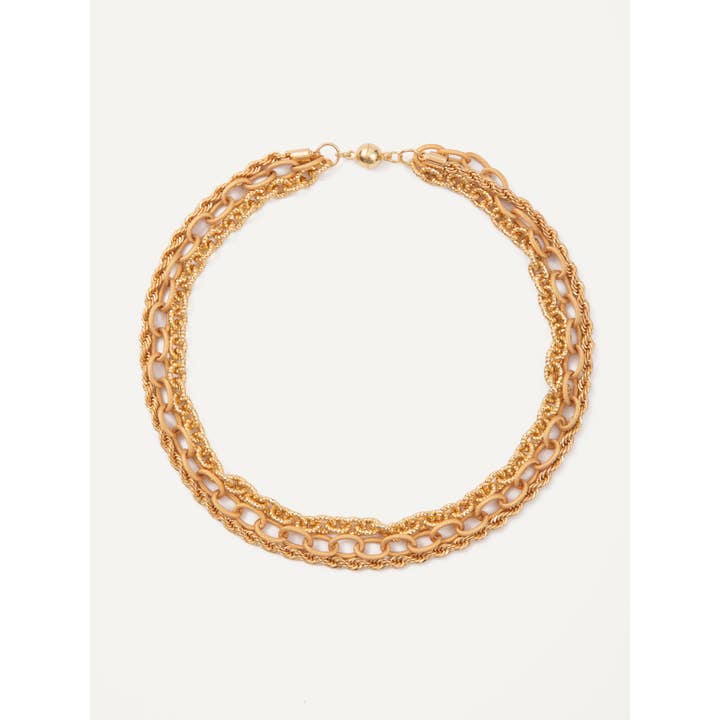 Melania Clara - Wholesale Link & Chain Necklace - Piper Necklace1