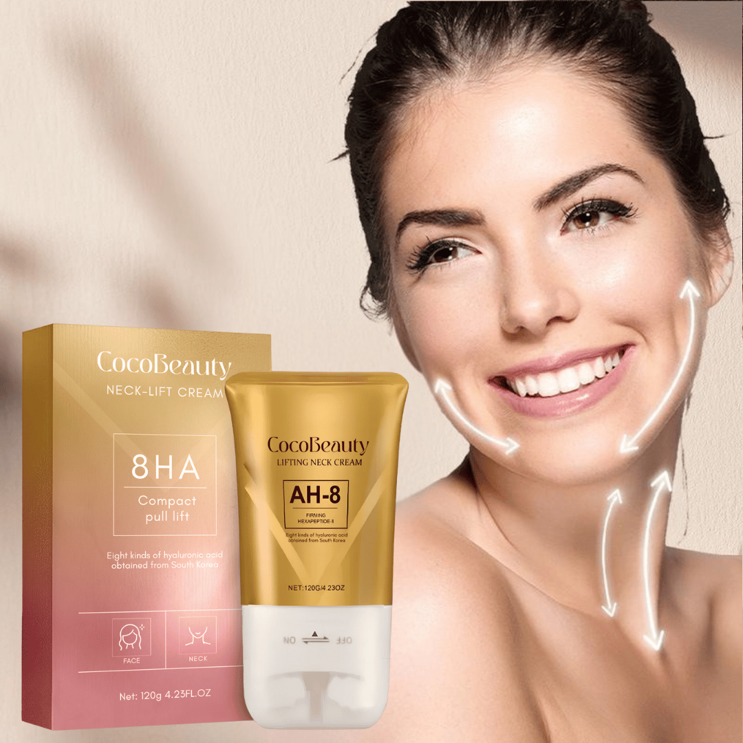 CocoBeauty - Vente Crème hydratante anti-âge - Crème Raffermissante pour le Cou – Raffermir, Lifter & Restaurer la Jeunesse de la Peau1