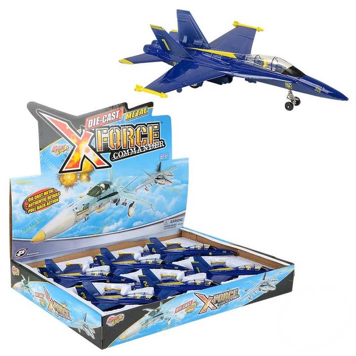 Buddha Yoga – wholesale Toy plane – Child – Pull Back F18 Blue Angel Fighting Kids Toy Halloween In Bulk