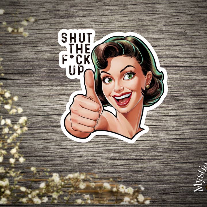 Mystical Monkey Toes - Wholesale Sticker - Shut Up Sticker | Laptop Sticker | Vinyl Die Cut Sticker | W3