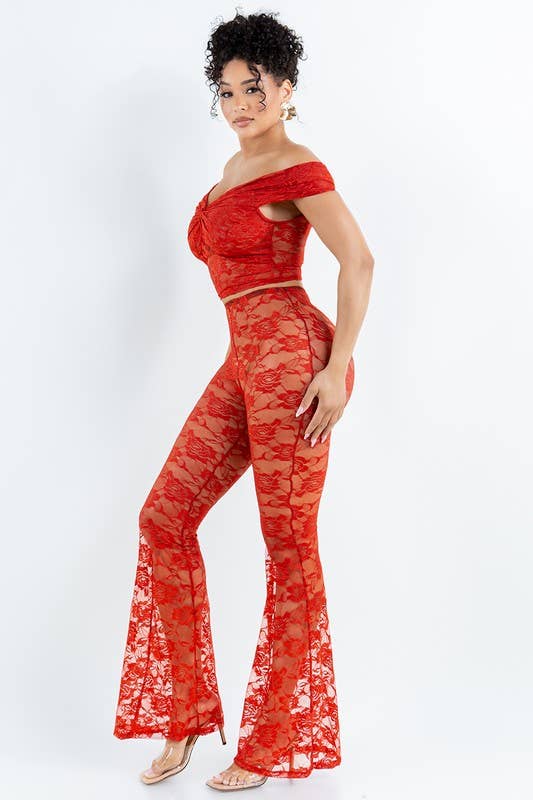 Belita Collection - Wholesale Top & Pant Set (NOT Loungewear) - Women's - Off Sholder W Pants Set9