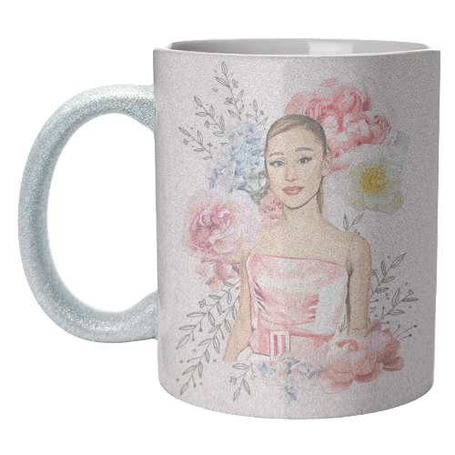 ART WOW - Wholesale Coffee Mug - Mugs 'Pretty in Pink Ari' by DOLLY WOLFE10