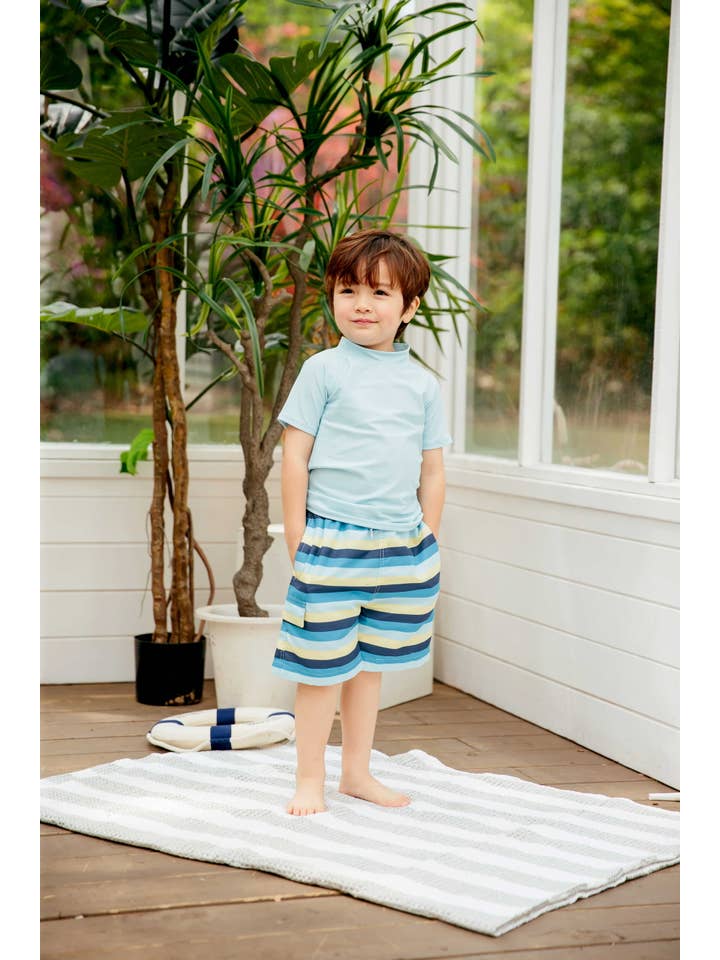 Colorful Bathers Boy Swim Trunks Shorts for wholesale on Faire