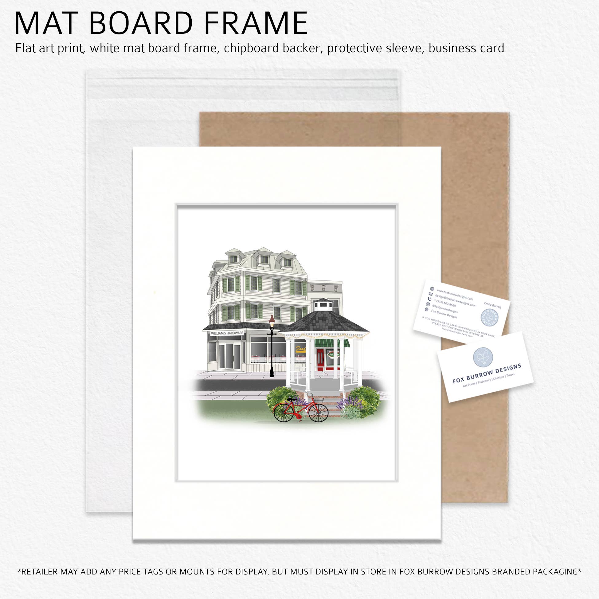 Fox Burrow Designs - Wholesale Art Print - Fiction Inspired - Luke's Place5