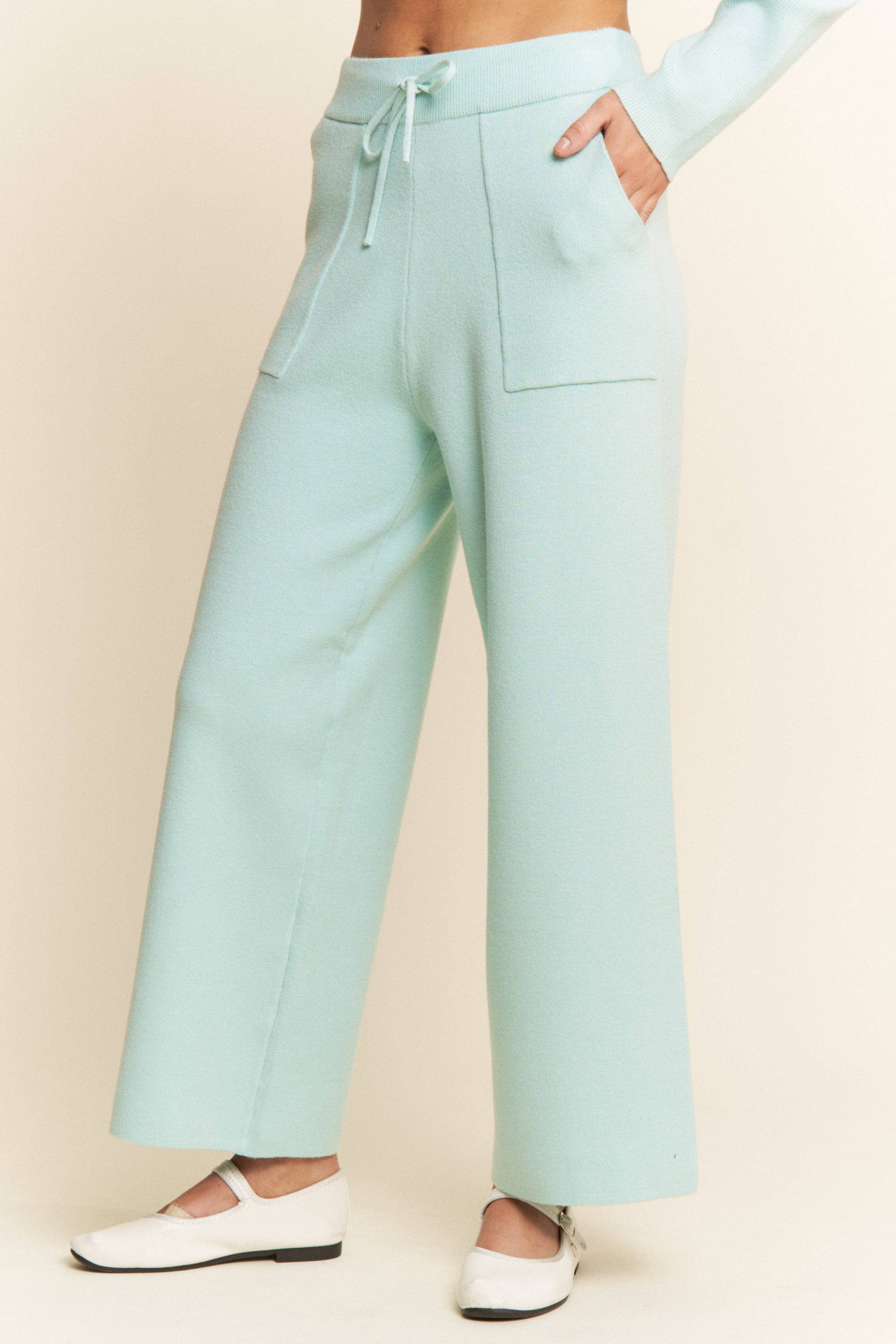 J.NNA - Wholesale Top & Pant Set (NOT Loungewear) - Women's - Soft Knit 2PC Set Long Sleeve Top & Bottoms S-L/1X-3X5