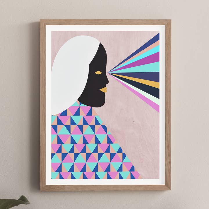 Third Eye Print for wholesale by Adrian Landon Brooks