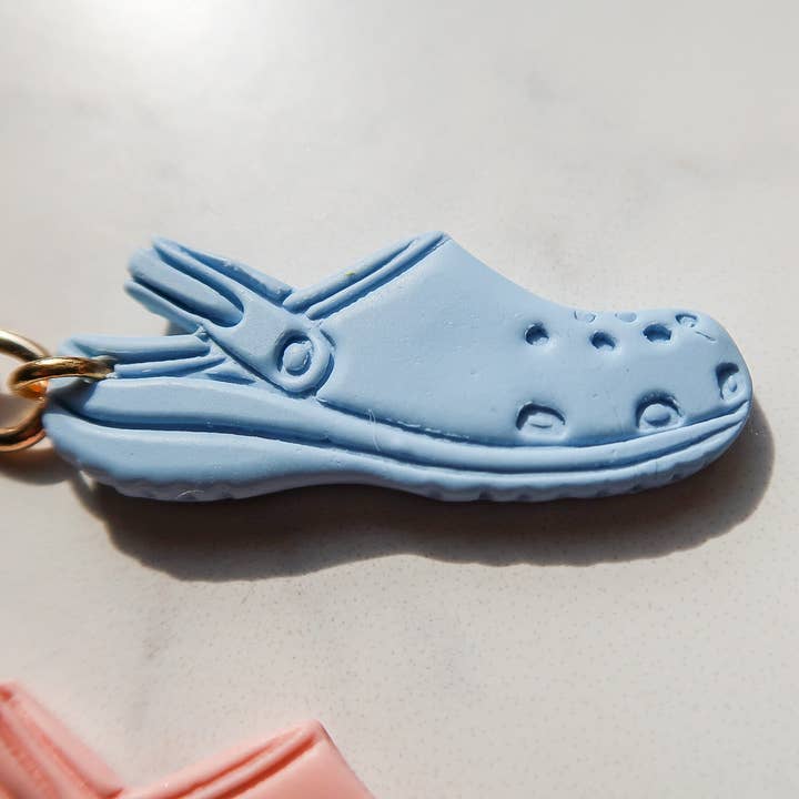 Lily Ann Clay Designs - Wholesale Keychain – Women's - Croc Keychain Handmade with Polymer Clay