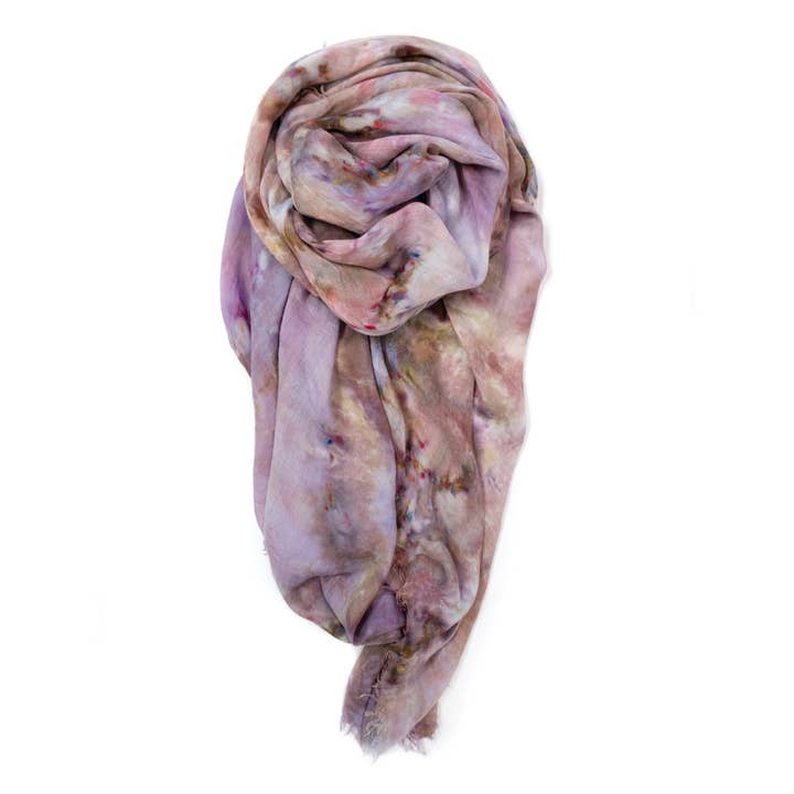 Gouache-Schal - Perlmutt für den Großhandel von fig & bella