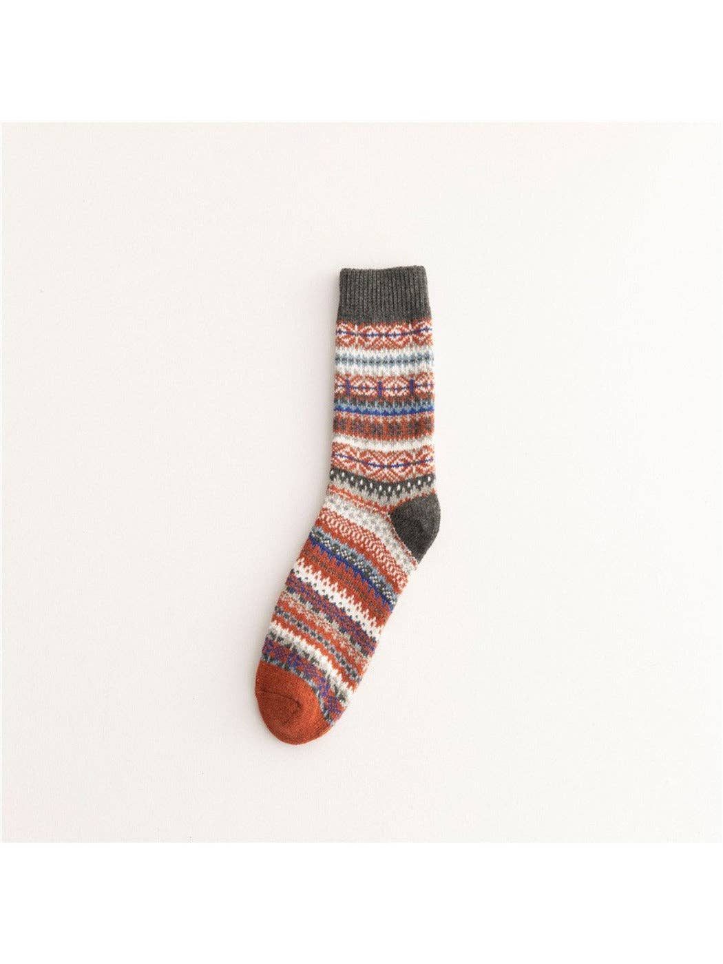 Funkyrel® Atzbranding Limited - Venta al por mayor Calcetines - Mujer - Rufia - Calcetines de invierno de punto a media pierna con estilo británico11