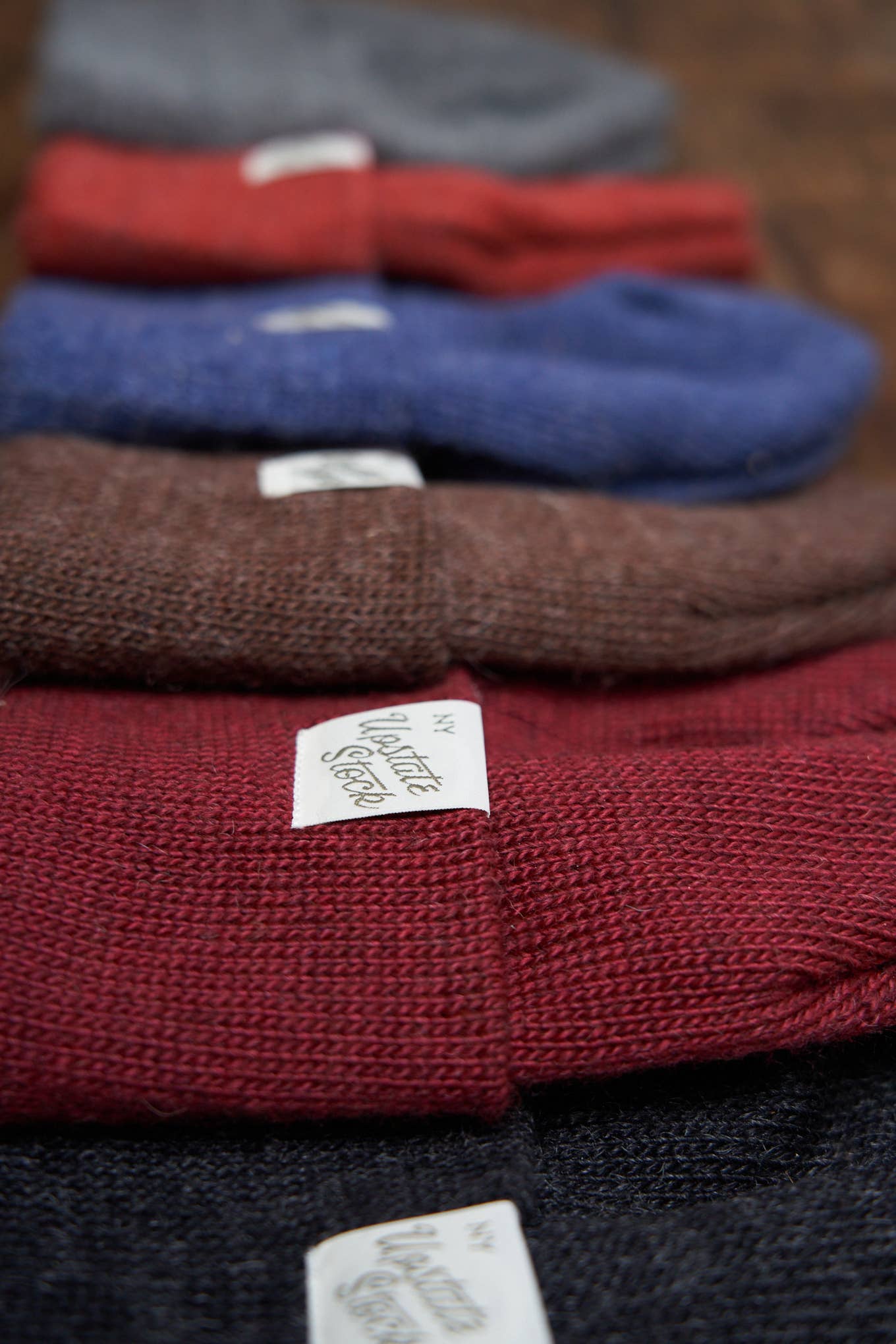 Upstate Stock - Wholesale Beanie - Unisex - Blood American Mohair Beanie2