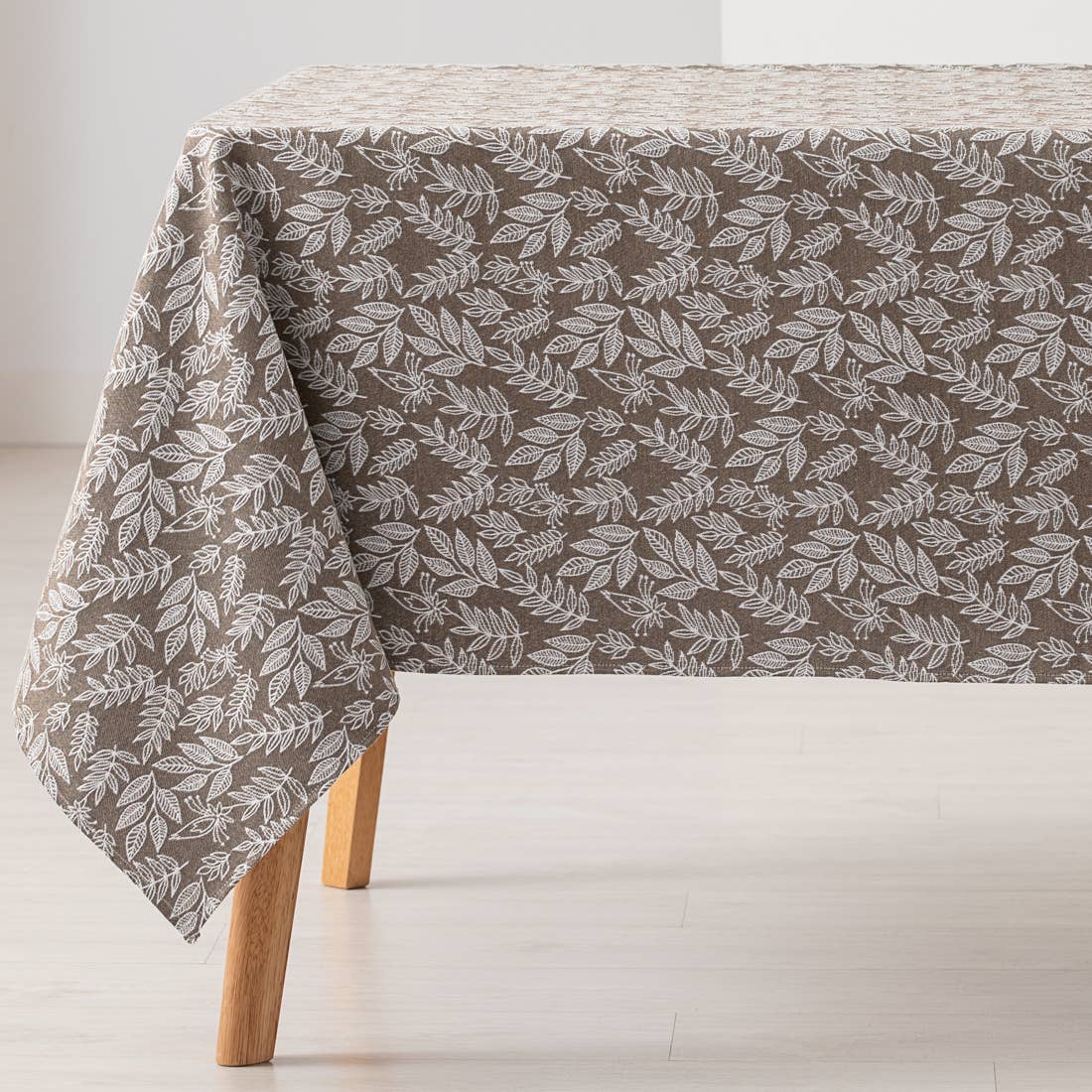 GAMUSI - Wholesale Tablecloth - Floral cotton jacquard waterproof tablecloth JALI5