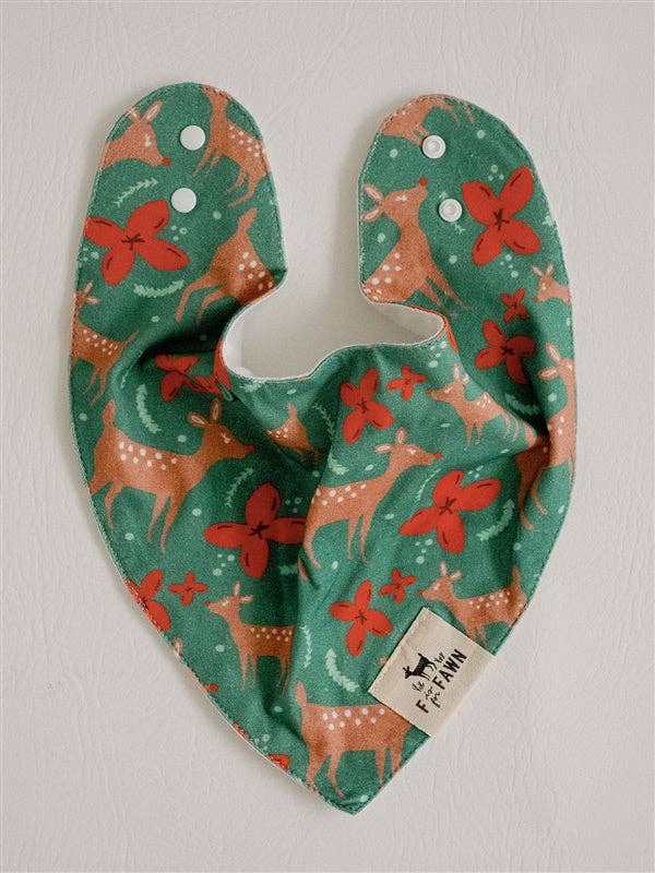 Rudolph Fawn Bib for wholesale by Doe A Deer