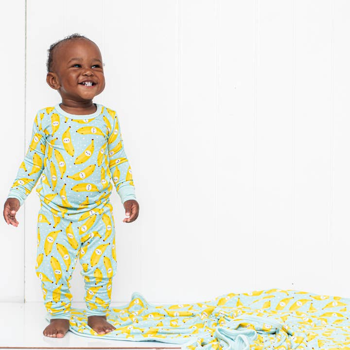 LONG SLEEVE 2 PIECE SETS- Kawaii Banana for wholesale by millie + roo LLC