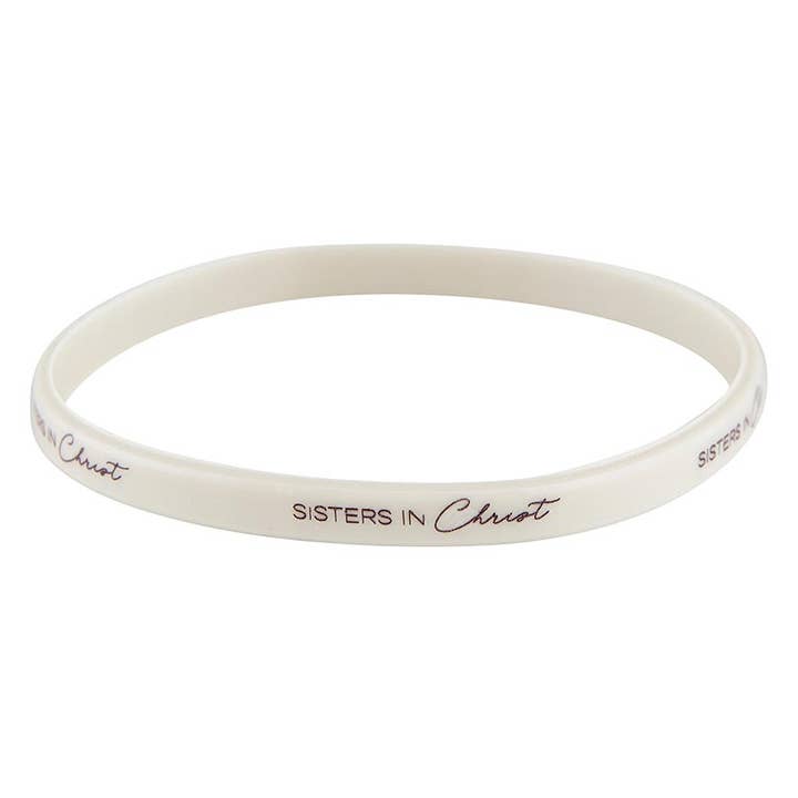 Faithworks by Creative Brands - Wholesale Jewelry Set - Silicone Bracelet - Sisters In Christ - 4pc