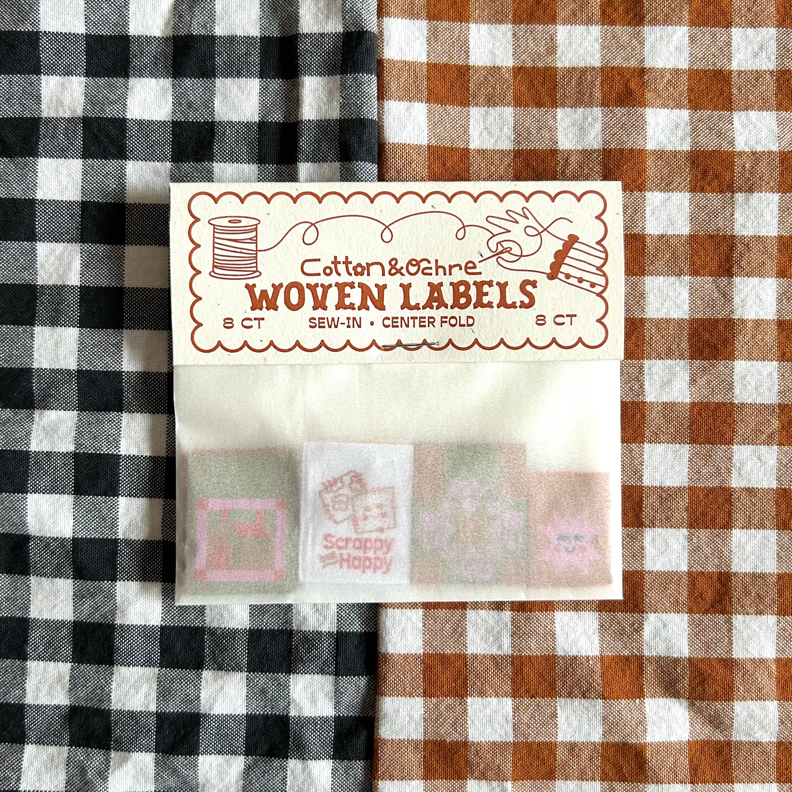 Cotton and Ochre - Wholesale Craft Supplies - Quilty Pack Woven Labels