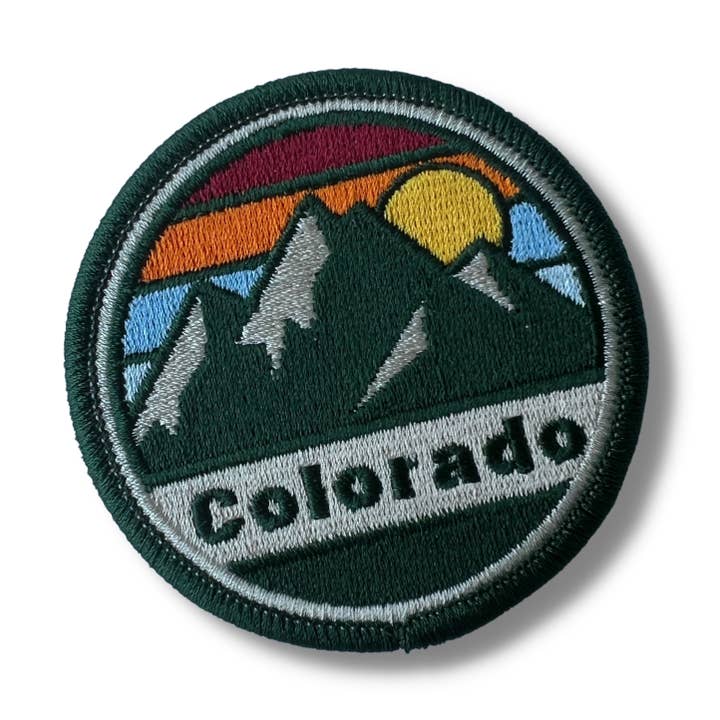 Patch MTN estivo del Colorado per la vendita all'ingrosso da parte di Outpatch