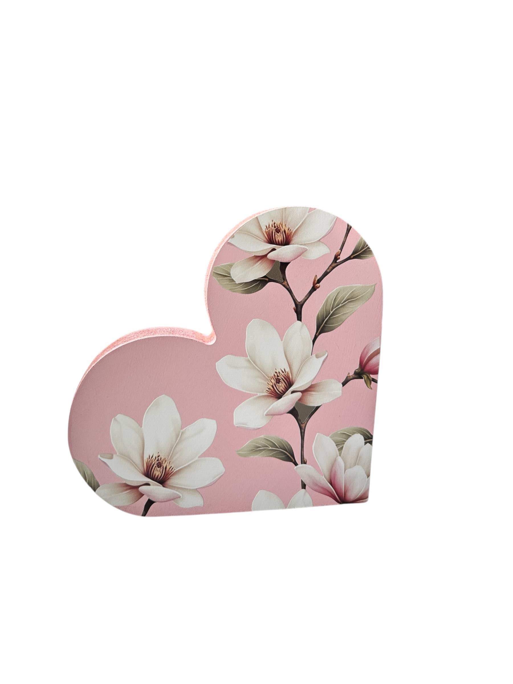 Inkwood Crafters - Wholesale Ornament - Valentine’s Day Wood Hearts - Cottage Core Style Decor0