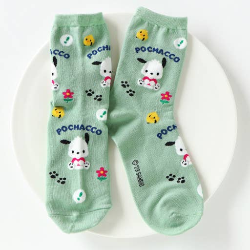 K-Wonderland - Wholesale Socks - Women's - NEW Sanrio Friends with Mascots Crew Socks4