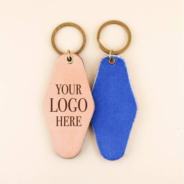 Freshwater Curated Goods - Wholesale Keychain - Unisex - Custom Logo Hotel Keychain