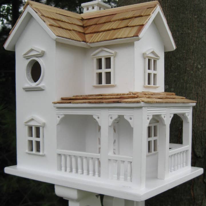 Home Bazaar - Wholesale Bird House - Prairie Farmhouse Birdhouse1