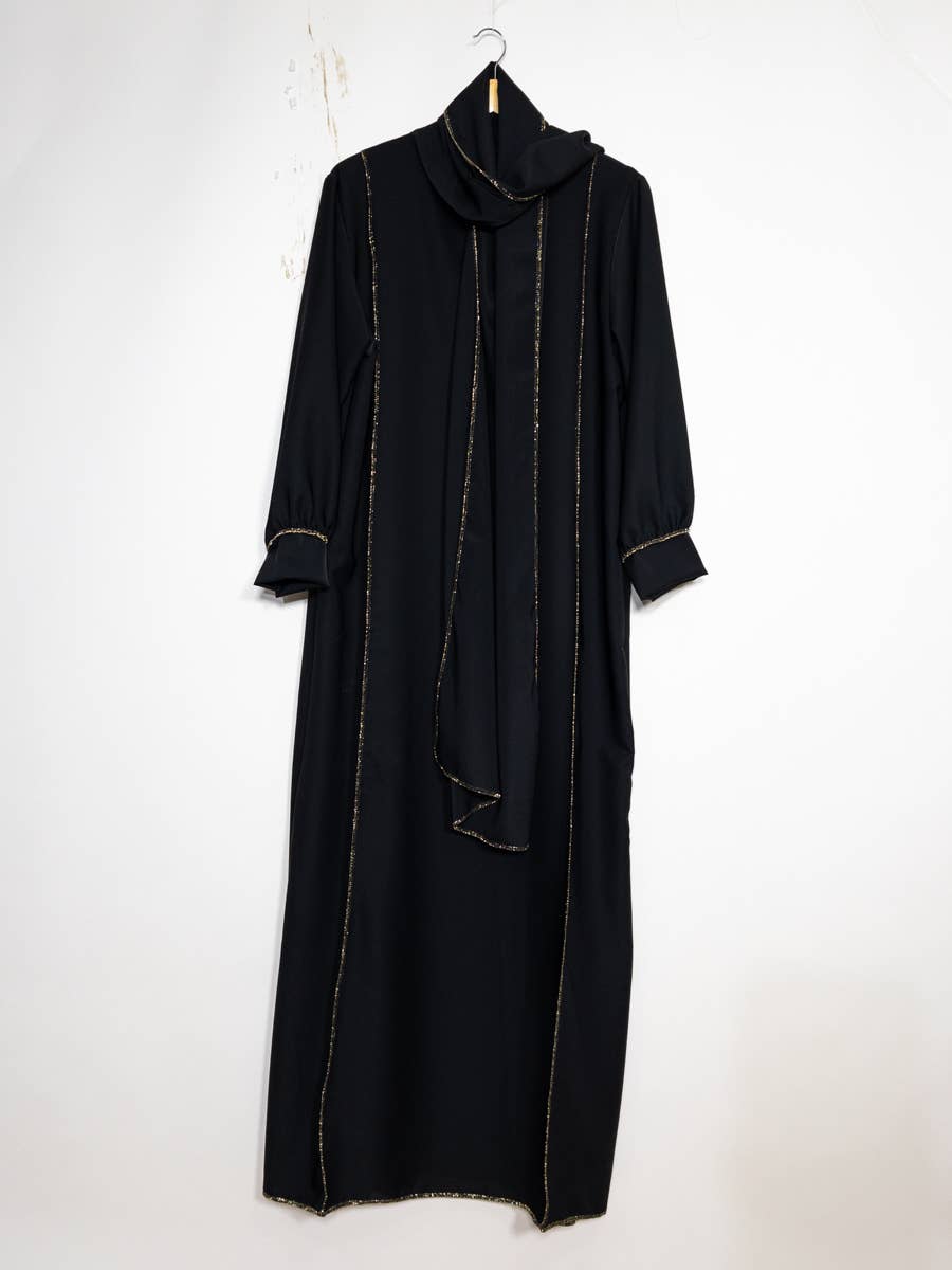 IDEAL OUTFIT - Wholesale Kaftan - Women's - Medina silk abaya ref:2369pk21